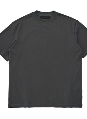 Selfness Wide-Rib天丝莱赛尔合体合身小领口短袖T恤Tee3色