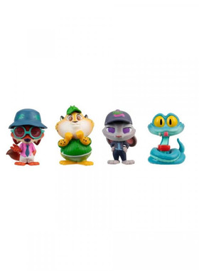 英国代购正品12.07 Disney Jazwares 疯狂动物城 人物玩偶套装
