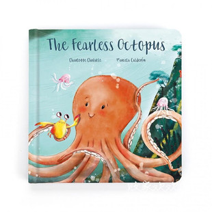 英国代购正品01.22 jellycat The Fearless Octopus Book 章鱼书