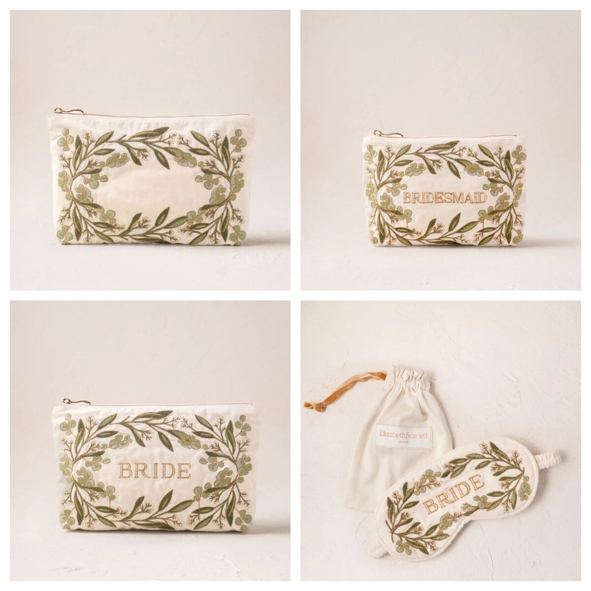 英国代购正品02.24 Olive Branch BrideEveryday橄榄枝新娘化妆包