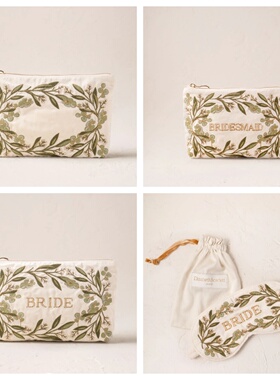 英国代购正品02.24 Olive Branch BrideEveryday橄榄枝新娘化妆包