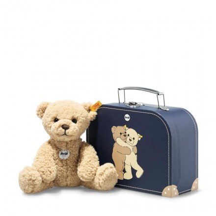 英国代购正品06.05 Ben Teddy Bear Suitcase Steiff泰迪熊行李箱