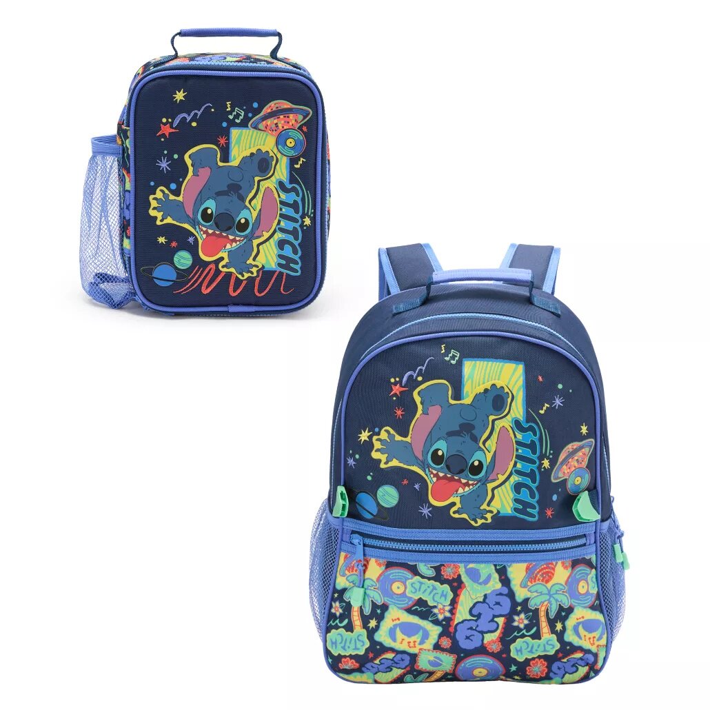 英国代购正品06.14 Disney 迪士尼 Stitch 莉洛与史迪奇书包套装