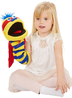 英国代购正品12.30 Sockettes Zap Puppet 插座电击木偶 手偶玩偶