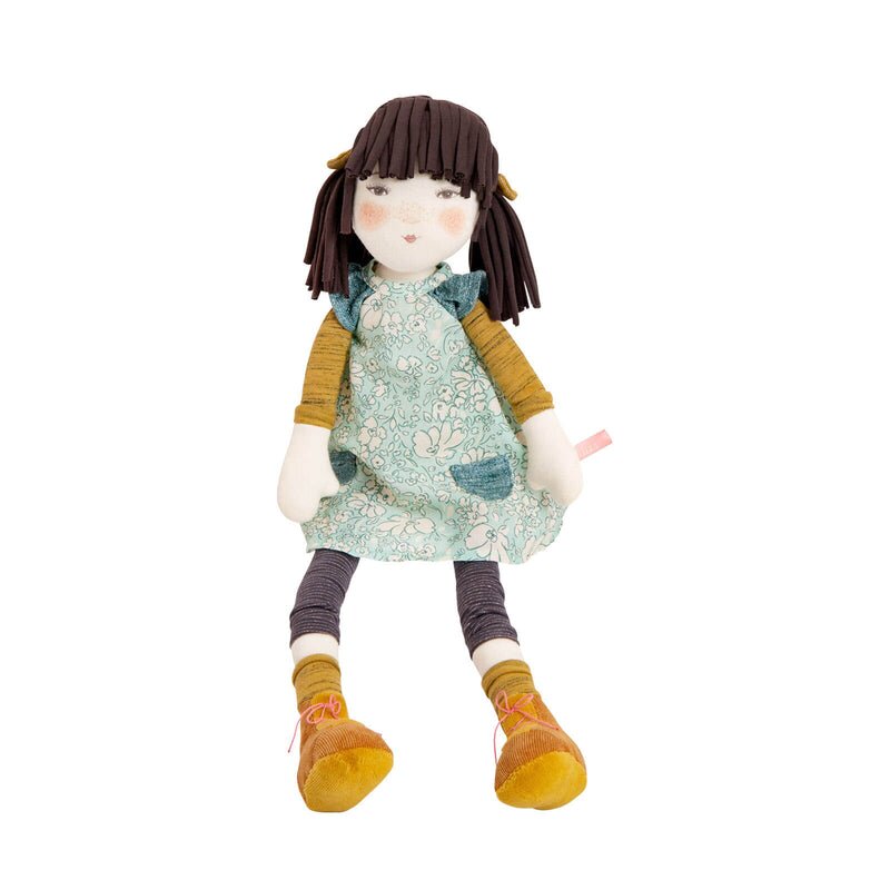 英国代购正品05.15 Moulin Roty Iris Rag Doll 鸢尾绒布娃娃玩偶