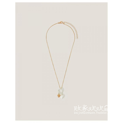 英国代购正品12.01 名Monsoon 饰品新款 时尚爱心吊坠设计项链