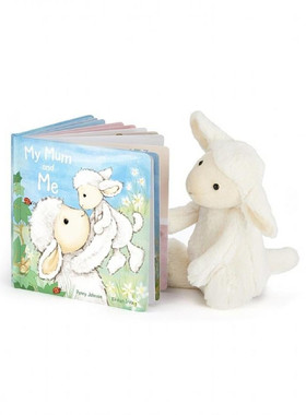 英国代购正品01.22 jellycat My Mum and Me Book羊咩咩和书套装