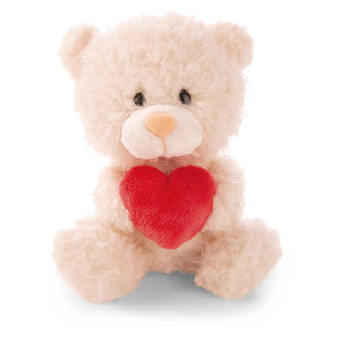 NICI Cream 心形奶油熊 正品 玩偶 Heart 12.23 with 英国代购 Bear