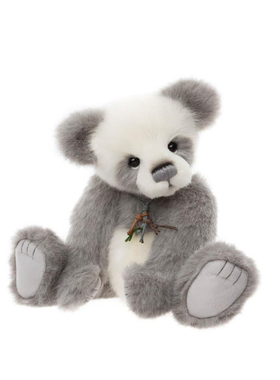 英国代购正品12.16 Charlie Bears查理熊 Anniversary 灰色熊猫