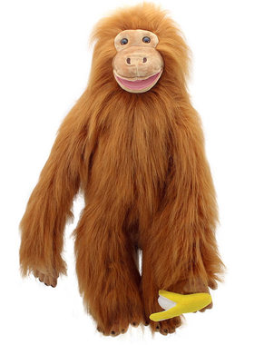 英国代购正品12.30 Orangutan Puppet 超大猩猩 毛绒玩偶