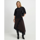 正品 设计拼接款 01.13 女装 英国代购 时尚 名品ER 新款 不规则连衣裙