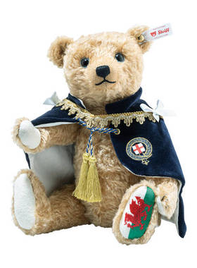 英国代购正品06.09 Steiff Prince William 斯蒂夫王子威廉·贝尔