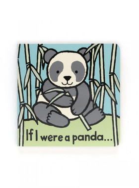 英国代购正品01.22 Jellycat If I Were A Panda 熊猫 纸板书