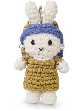 英国代购正品02.22 Miffy and her Girl 戴耳环套装米菲兔 钥匙扣