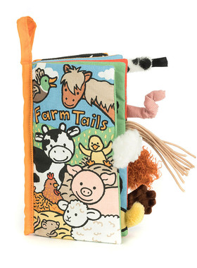 国内现货秒！12.17 jellycat Farm Tails 农场尾巴布书毛绒玩偶