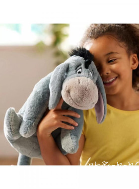英国代购正品07.07 Disney Eeyore Medium Soft Toy屹耳 毛绒玩偶