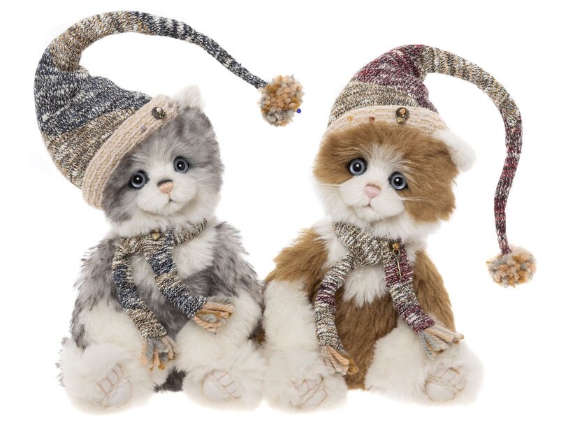 英国代购正品06.13 Charlie Bears 查理熊 Snodsbury  戴帽子的猫