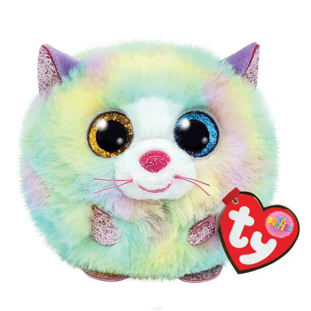 英国代购正品12.18 Ty Heather Cat Beanie Ball 猫咪 球球玩偶