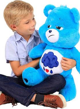 英国代购正品12.22 Care Bears Grumpy Bear 爱心熊 脾气暴躁的熊