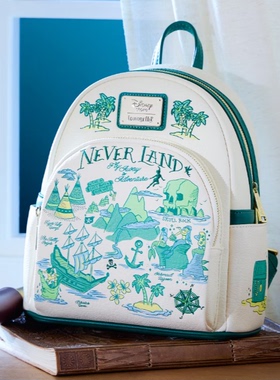 英国代购正品03.13 Disney迪士尼 Loungefly 彼得潘梦幻岛背包