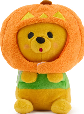 英国代购正品08.29 Winnie Halloween Disney 迪士尼南瓜小熊维尼