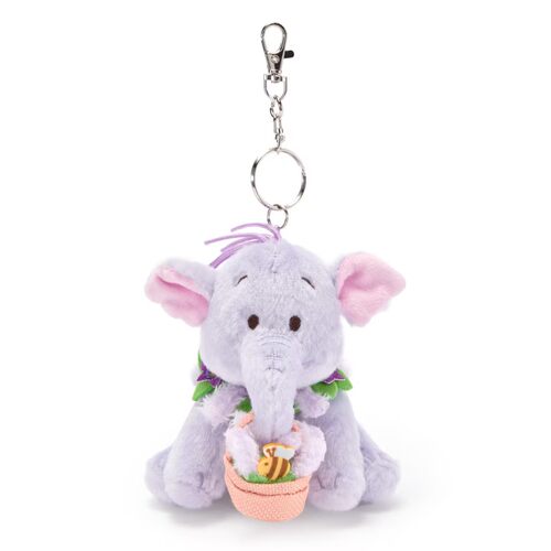 英国代购正品04.11 Disney迪士尼 Lumpy Special 花卉大象钥匙扣