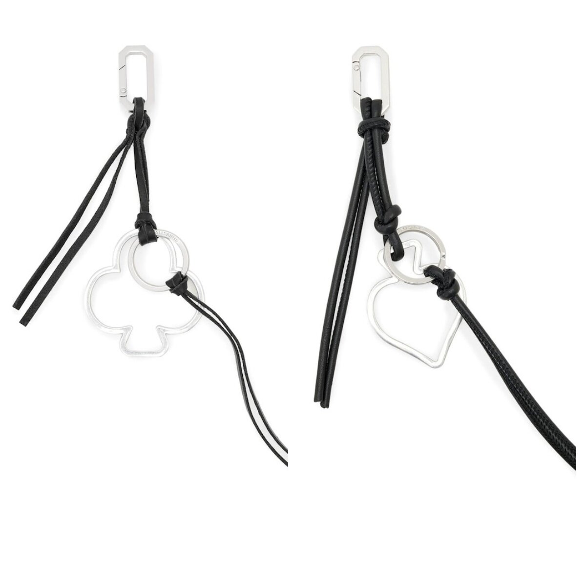 英国代购正品08.30 AllSaints Metal Spades金属三叶草爱心钥匙扣