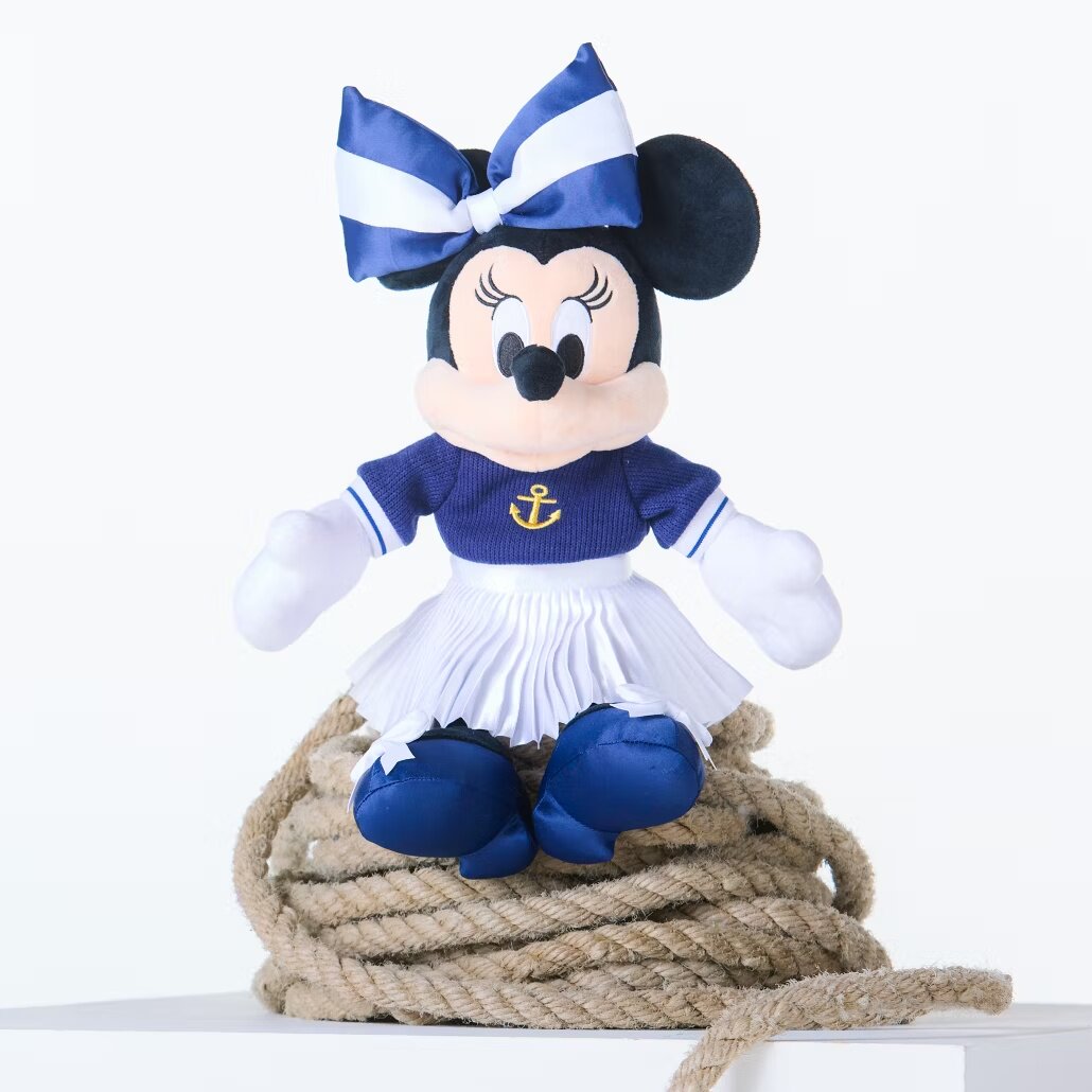 英国代购正品05.02 Disney迪士尼 Minnie Mouse海军米妮 毛绒玩偶