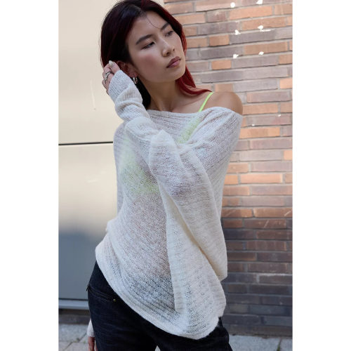 英国代购正品08.22 名品UO 女装新款 设计针织长袖设计百搭套衫