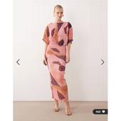 正品 新款 02.06 英国代购 2026潮流导向 女装 设计印花长款 连衣裙