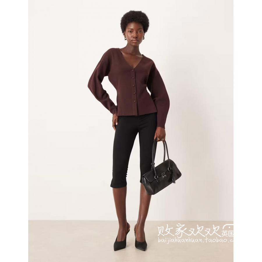 英国代购正品11.28 2025潮流导向 女装新款 休闲针织长袖舒适小衫