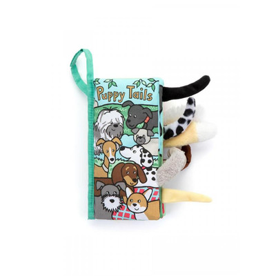 国内现货秒！ 08.06 Jellycat Puppy Tails 绝版小狗动物尾巴书