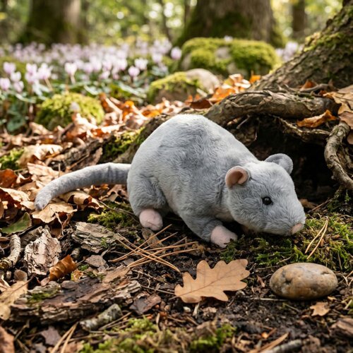 英国代购正品09.23 Living Nature Rat With Squeak 吱吱叫的老鼠