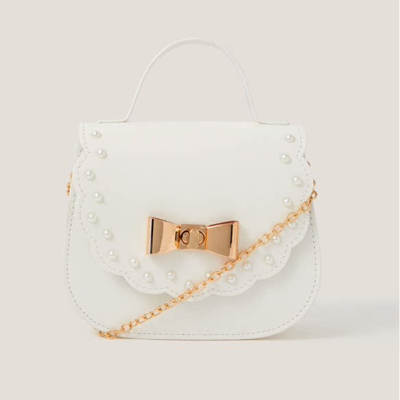 英国代购正品01.17 名品Monsoon 女童新款 珍珠翻盖浅色手提包,运动包/户外包/配件,挎包/拎包/休闲包,淘宝优惠券,粉丝福利购,淘宝优惠卷