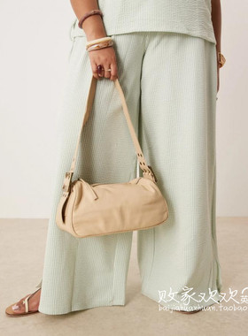 英国代购正品05.05 2025潮流导向 女包新款 浅色设计百搭单肩包