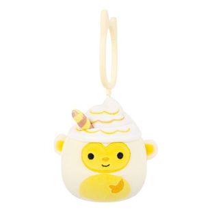 英国代购正品12.17 Squishmallows 3.5”Pierogi 香蕉猴 挂件玩偶