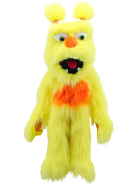 英国代购正品12.30 Yellow Monster Puppet黄色怪物傀儡 安抚手偶