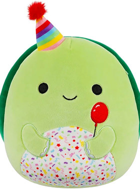 英国代购正品02.22 Squishmallows Henry Birthday 亨利生日龟