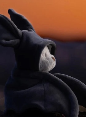 英国代购正品06.25 Bukowski - Ziggy Bat 蝙蝠熊熊毛绒玩偶