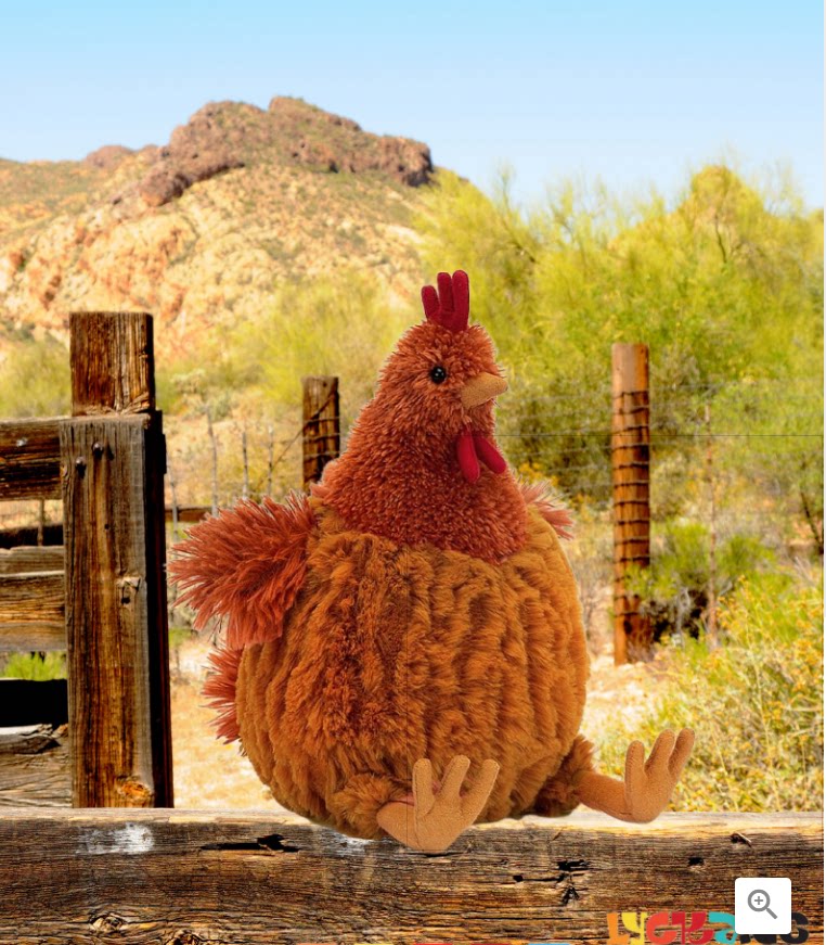 国内现货秒！ 03.31 Jellycat Cecile Chicken塞西尔小鸡母鸡玩偶