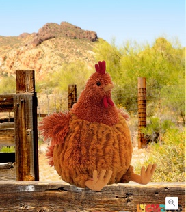 国内现货秒！ 04.07 Jellycat Cecile Chicken塞西尔小鸡母鸡玩偶