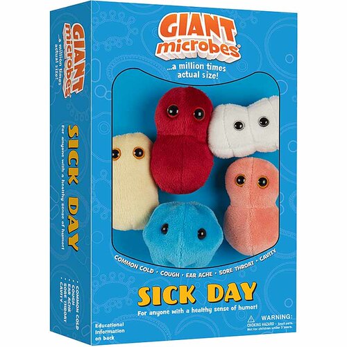 英国代购正品07.13Sick Day Gift Box教育辅材巨型微生物病假礼盒