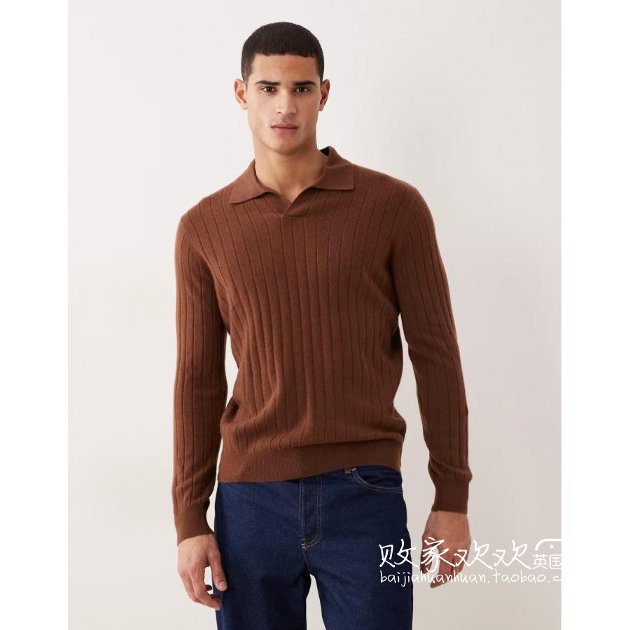 英国代购正品11.10 2025潮流导向 男装新款 休闲针织长袖舒适毛衣