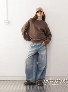 英国代购正品10.04 2025潮流导向 女装新款 时尚针织长袖舒适毛衣