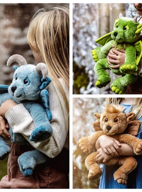 英国代购正品07.15 Charlie Bears 查理熊 Drawbridge 毛绒石像鬼