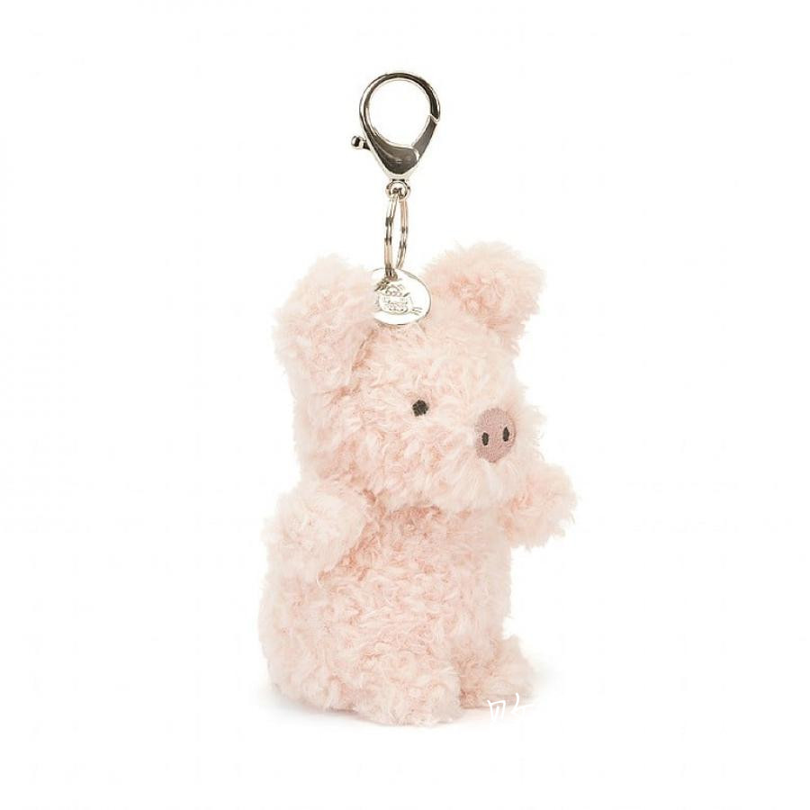 国内现货秒! 08.17 jellycat Little Pig 粉色小猪钥匙扣