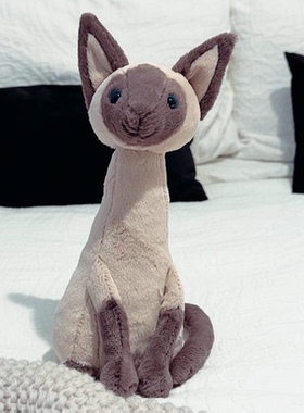 国内现货秒发！12.16 jellycat  Siamese Cat 艾丽斯暹罗猫咪玩偶