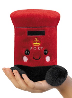 英国代购正品07.26 Palm Pals Bobby Postbox 可爱邮箱 毛绒玩偶
