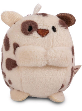 英国代购正品12.28 mymochi minis Dalma 迷你达尔马提亚狗 玩偶