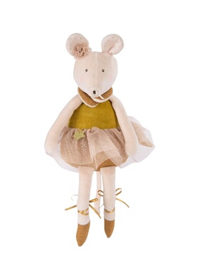 英国代购正品05.15 Moulin Roty Musical Mouse 音乐小鼠软玩具